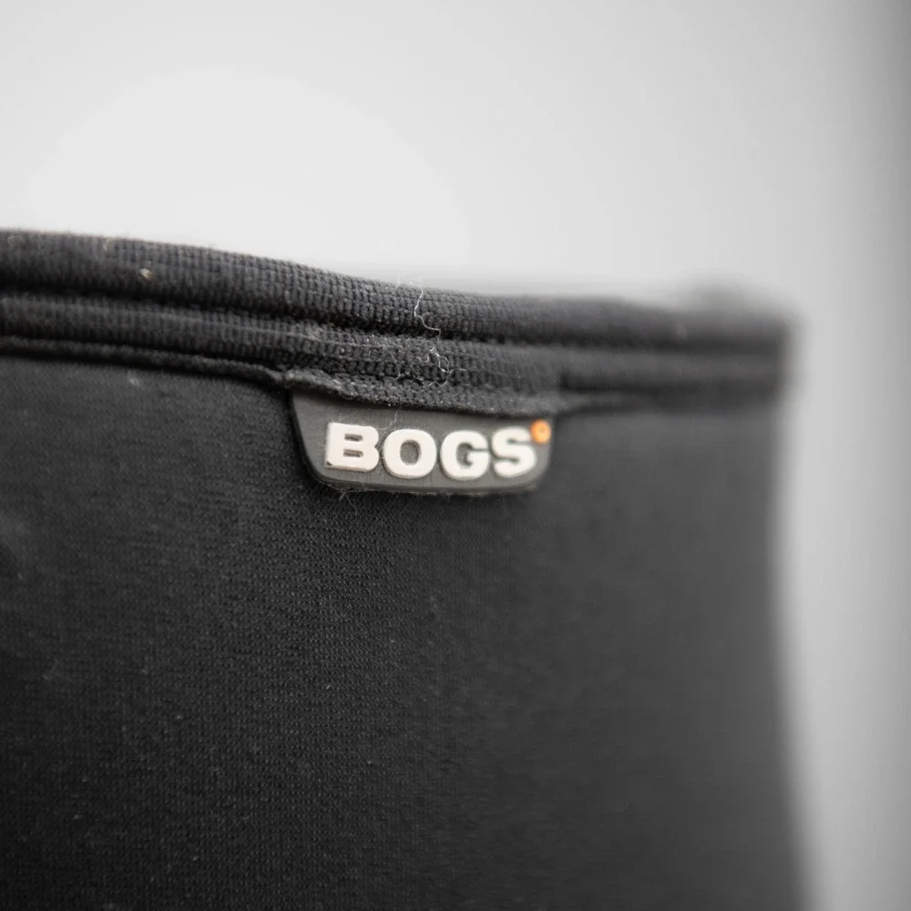 Bogs Classic Mens 13 Muck Work Boots Black Waterproof Insulated Rubber Neoprene